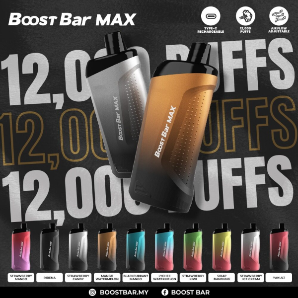 1disposable__100_original_boost_bar_max_12k__12000_puffs_disposable_pod_airflow_adjustable__rechargeable_battery_650_mah_pakai_buang-main-0