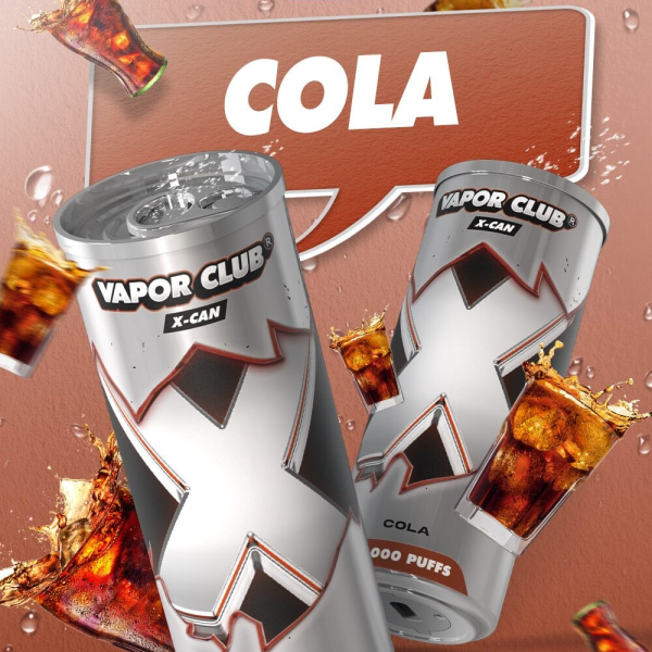 VAPOR CLUB X-CAN 11000 DISPOSABLE - SG Vape Cod